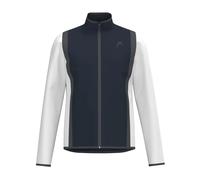 Head Club veste junior Bleu Marine/Blanc 140