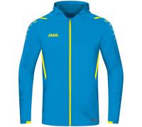 JAKO Veste à capuche Challenge Mixte enfant Bleu/Jaune fluo 13/14 ans