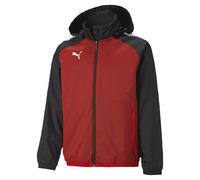 PUMA Teamliga All Weather Veste Mixte bébé, Rouge, 152