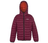 Veste enfant Regatta Junior Hooded Marizion Tailles enfant: 135-140 / Couleur: rouge / blanc