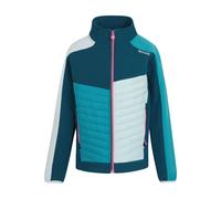 Veste enfant softshell Brynden bleu marocain / turquoise déla 9/10A