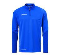 uhlsport Score 1/4 Chemise a Manches Longue Mixte Enfant, Azurbleu/Blanc, FR : XXS (Taille Fabricant : 128)