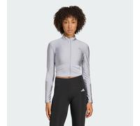 Veste entièrement zippée Hyperglam Shine Halo Silver / Grey M