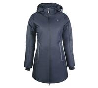 Veste équitation chauffante full zip femme HKM Elegant Bleu S
