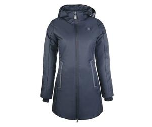 Veste équitation chauffante full zip femme HKM Elegant Bleu XL