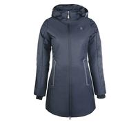 Veste équitation chauffante full zip sans batterie femme HKM Elegant Bleu S