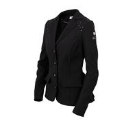 Veste équitation de concours softshell femme Cavalliera Purity Glow Noir XL