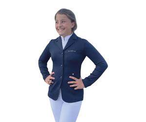 Veste équitation fille Jump'In Charlotte Bleu 18 ans