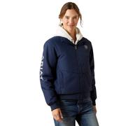 Veste équitation full zip femme Ariat Stable 2.0 Insulated Bleu L