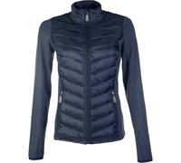 Veste équitation full zip fille HKM Prag Bleu 8 ans