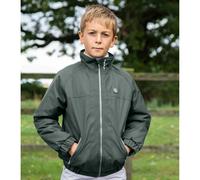 Veste équitation imperméable enfant Premier Equine Pro Rider Gris 11/12 ans