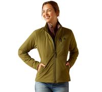 Veste équitation isolant full zip femme Ariat Rion StretchShell Vert M