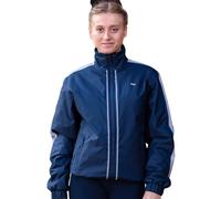Veste équitation réfléchissante full zip Premier Equine Lumen Bleu M
