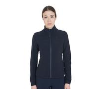 Veste équitation technique femme Equestro Bleu XS