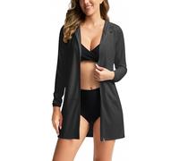 Veste été Anti UV Femme Pas Cher Tee Shirt de Randonnée Protection UV T Shirt Sport UPF 50+ Léger Respirant Fonctionnel Séchage Rapide Vestes de Course Manches Longues Pullover de Surf Natation