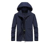 Veste Ete Homme Legere - Veste de Pluie légère pour Hommes avec Capuche imperméable et Respirante pour activités extérieures comme la randonnée et Le
