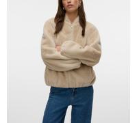 Veste Fausse Fourrure Jaliga Col Italien Femme Vero Moda