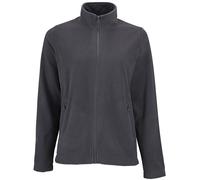 Veste Femme À Manches Longues Fleece SOLs Noire Grise Rouge Ou Bleue