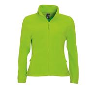 Veste Femme À Zip Complet En Polaire Marron Bleu Violet Orange Et Plus SOLS