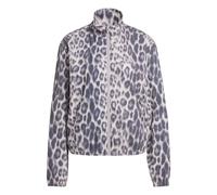 adidas Damen Workout Essentials Leopard Woven Jacket, Ice Purple/Shadow Navy, XS