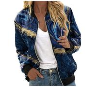 Veste Femme Bombers Femmes Veste Femme Bleu Marine Rose Chic Blouson Cuir Moto Manteau Demi Saison Matelassé Aviateur Printemps Cintrée Blanche Vintage Legere Xxxl Vestes De Sport Matelassée Fleurie