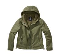 Veste Femme Brandit Windbreaker Frontzip Vert OliveXL Vert Olive