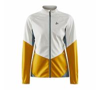 Veste femme CRAFT Glide gris clair avec jaune L