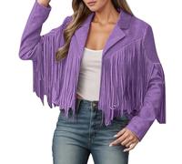 Veste Femme Femmes Vestes Fine Manches de transition lâche Coupe ample Manteau Moto Moderne Et légant Fermeture Spring Fall Outwear