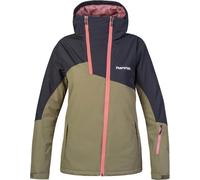 Veste femme Hannah Maky Col olive brûlée/anthracite XXL
