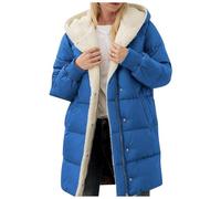Veste Femme Hiver Blouson Légère avec Capuche Doudoune Duvet Matelassé Anorak Chaude Manteau Zippée Parka Confortable Doudounes De Randonnée Femme