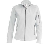 Veste femme Kariban Softshell blanche S