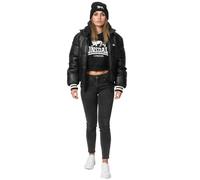 LONSDALE Veste d’hiver 'Hybreasal' noir / blanc, Taille XXL
