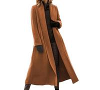 Veste Femme Manteau Oversize Long D'hiver Laine Hiver Coupe Vent Grande Taille Trench Vêtements Coat Elegant En Polaire Longue Surdimensionné Manteaux Chic Et Chaud Mi Saison Cintré Cuir Parka Caban