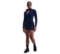 Veste femme Nike One Fitted Bleu L Female