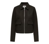 ONLY ONLY Brown Short Zip Through Jacket