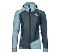 Ortovox Veste de ski de randonnée Col Becchei Jacket W Gris Glacier Femme Laine Taille S