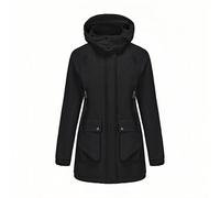 Veste femme parka imperméable coupe vent capuche amovible doublure polaire extérieur sportif veste de Randonnée Alpinisme pour automne hiver matelassée