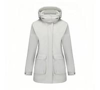 Veste femme parka imperméable coupe vent capuche amovible doublure polaire extérieur sportif veste de Randonnée Alpinisme pour automne hiver matelassée