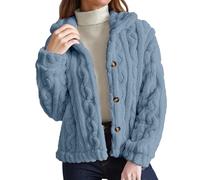 Veste Femme Polaire Vetement Hiver Sweat Chic Et Elegant Ultra Chaude Pull Vestes Polaires De Randonnée Gilet Grande Taille D'intérieur Interieur Chaud Zippée Moumoute a Capuche Thermique sans D