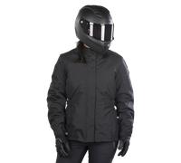 Richa Queen 2, veste textile femmes imperméables 2XL Noir Noir