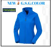 Veste Femme Softshell 2 Couches Taille Slim Fit Zip YKK NATULON®