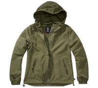 Brandit Women Summer Frontzip Windbrea, color: olive, size: M