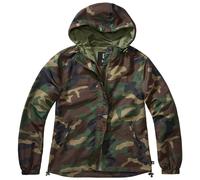 Veste Femme Summer Winderbreaker Frontzip Brandit - Woodland 5XL