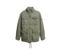 Superdry Veste Military Borg Jacket Vert Femme XL