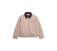 Superdry Veste mi-saison 'Ranch' noisette/anthracite Taille XL