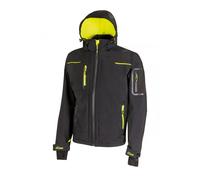 Upower Space Lady Veste, Noir (Black Carbon), M Homme