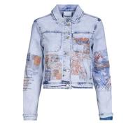 Desigual Veste mi-saison bleu denim / mélange de couleurs, Taille L