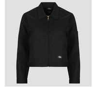 Dickies Unlined Cropped Eisenhower Jacket Noir S Femme