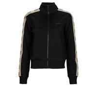 Guess Sweat court zippé Britney bande logo Jeans Jet Black Femme XL
