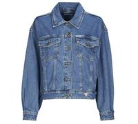 Veste femmes Guess OVERSIZE TRUCKER JACKET Bleu EU S